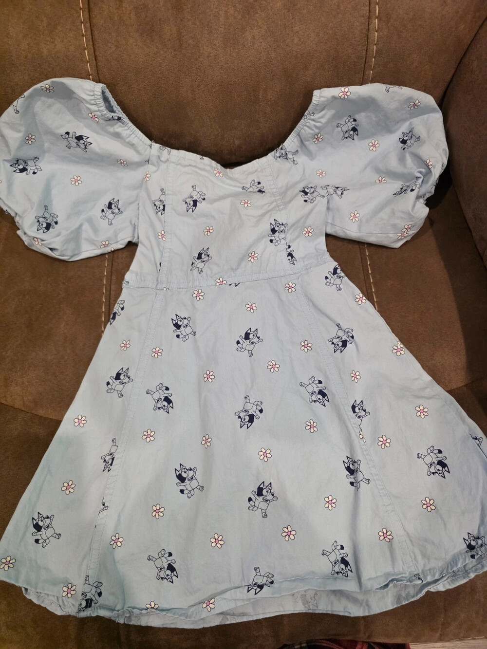 Bluey Flower Dress